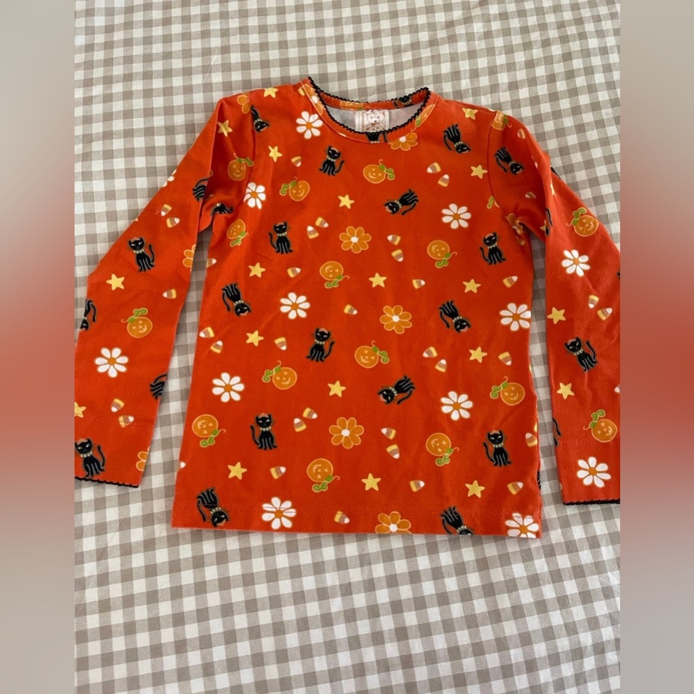 Vintage Halloween AOP top long sleeve shirt